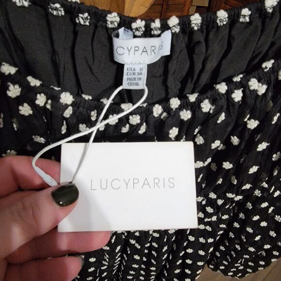 Lucy Paris Sydney Embroidered Long Sleeve Dress Size small NWT - Picture 5 of 6